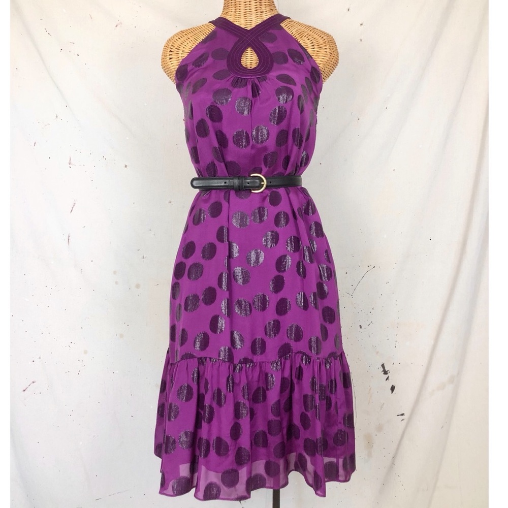 Tibi Silk Polka Dot Dress